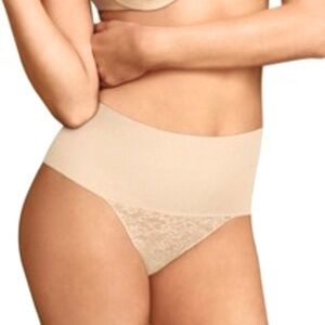 Maidenform Self Expressions Women's Tame Your Tummy Thong NWT Size XL